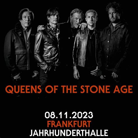 Queens of the Stone Age Frankfurt Tickets, Jahrhunderthalle。